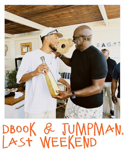 Devin Booker and Michael Jordan