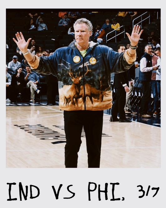 Will Ferrell Makes Surprise Visit at Pacers Game