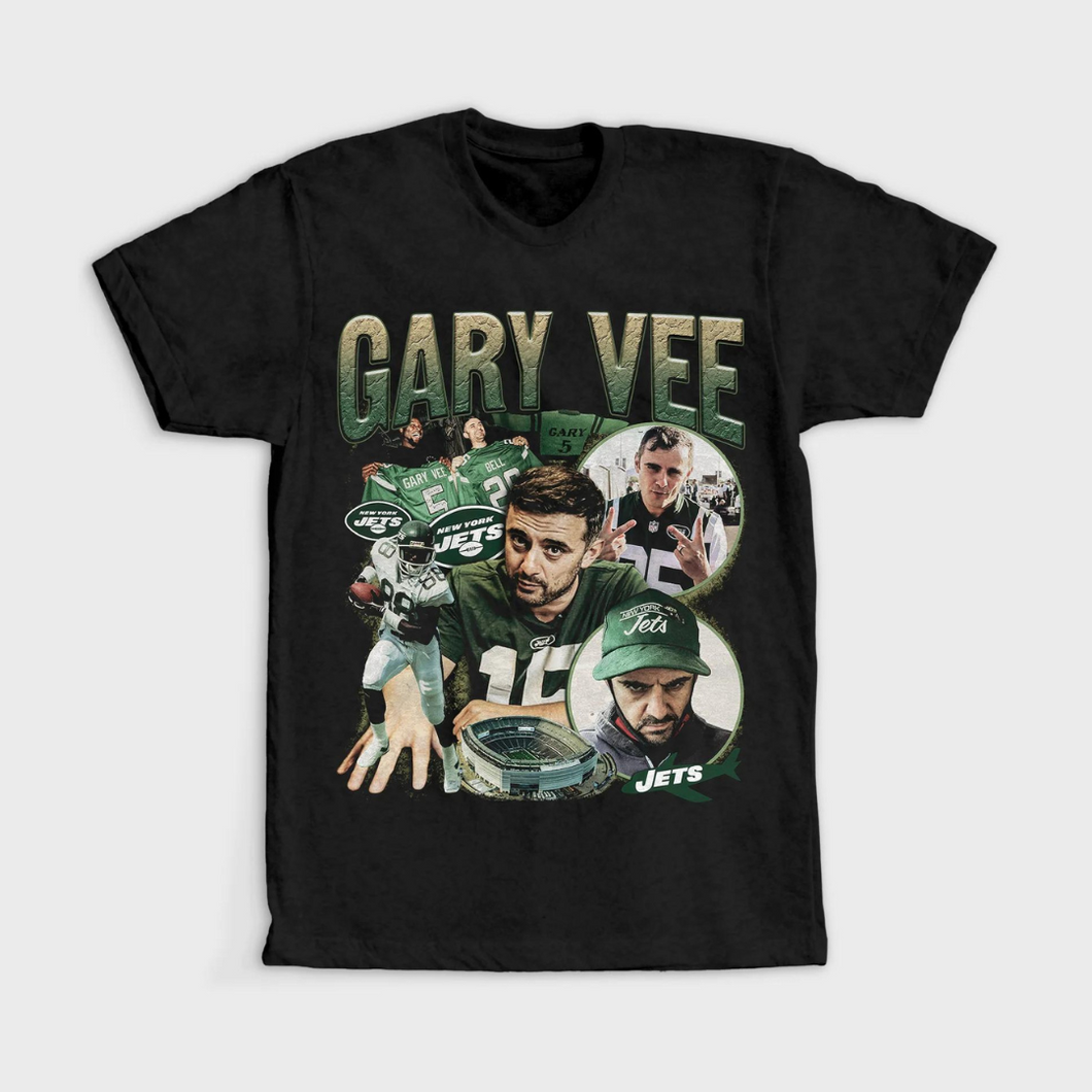Gary Vee Jets Conquest Vintage Bootleg T-Shirt