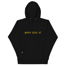 Load image into Gallery viewer, Never Give Up Embroidered Hoodie